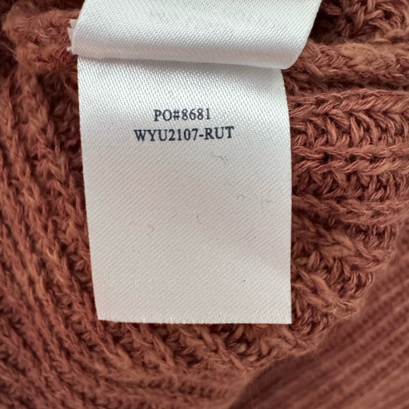 Faherty Rust Knit Tank Top - Picture 6 of 8